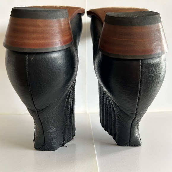 {Sz10} JB Dillon Ankle Boots Heeled Slip On Leather Women’s - Picture 7 of 13